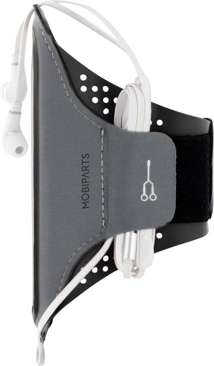 Actual product image Mobiparts Comfort Fit Sport Armband Apple iPhone 16 Pro Black