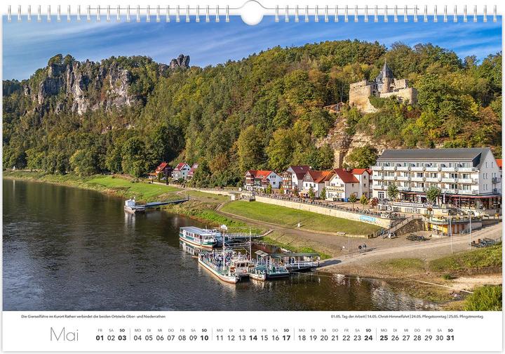 Actual product image Kalender Schsische Schweiz 2026 (45 x 30 cm, German)