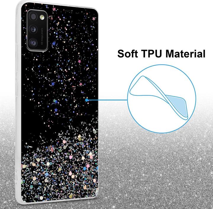 Produktbild Cadorabo TPU Cover funkelnder Glitter (Samsung Galaxy A41)