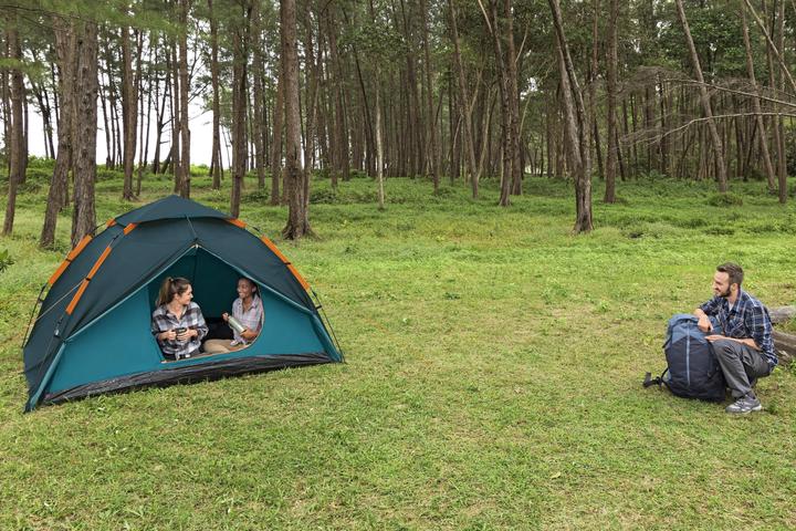 Produktbild Bestway Tent Polyester 2 Entrances 2 Exits 70/210/70x240x138 cm Camping 68142 (Kuppelzelt, 4.81 kg, 4 Personen)