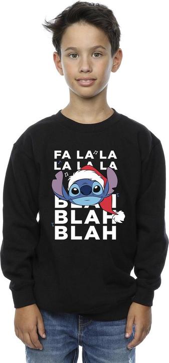 Immagine prodotto Disney Lilo And Stitch Christmas Blah Blah Blah Felpa Ragazzi (152, 158)