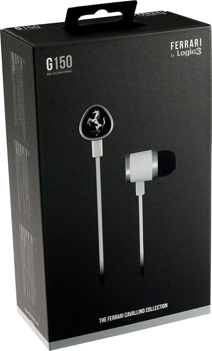 Produktbild Logic3 Ferrari by Cavallino G150, In-Ear Headset (keine Geräuschunterdrückung, Kabelgebunden)