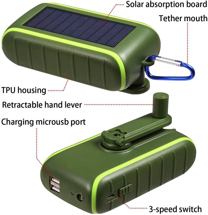 Produktbild Cxyp Solarladegerät (10000 mAh)