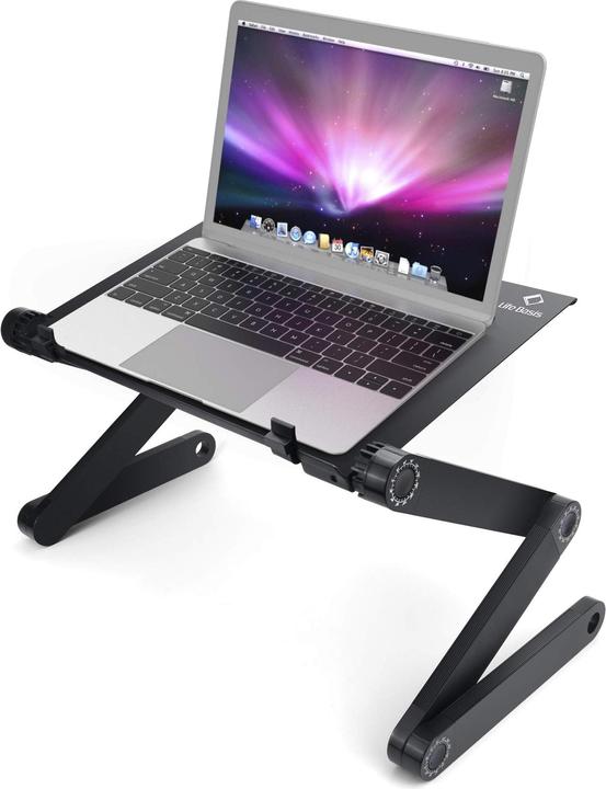 Actual product image LifeBasis Laptop Folding Stand (Black)