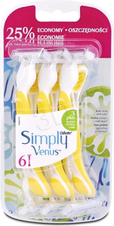 Produktbild Gillette Venus Venus 3 Disponsable Razors 6'S