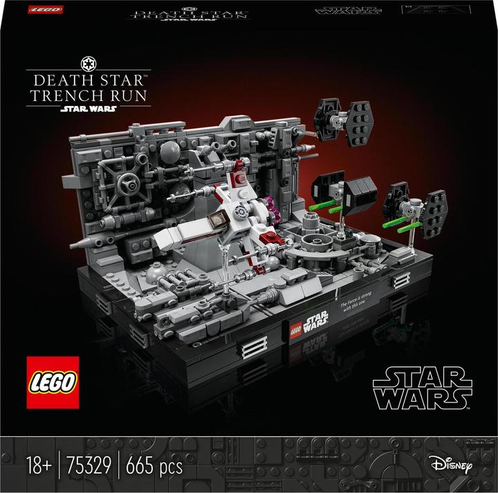 Immagine prodotto LEGO Diorama della corsa in trincea della Morte Nera (75329, LEGO Star Wars)