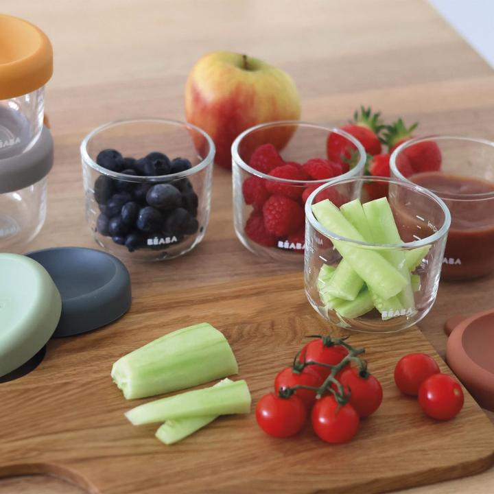 Produktbild Beaba Set 6 Portionen Glas 150ml Sunrise