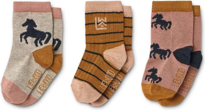 Immagine prodotto Liewood Set Silas Horses / Dark Rosetta Mix er (confezione da 3, 17, 18)