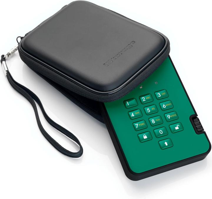 Actual product image iStorage diskAshur² - Hard Drive - Encrypted - 3 TB - External (Portable) (3 TB)