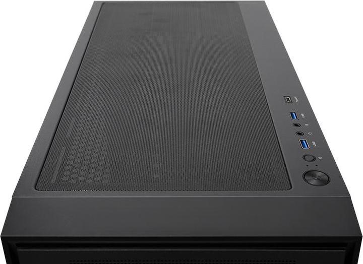 Actual product image Chieftec Night Hunter GS-03B-BLK-OP (schwarz, Tempered Glass) (mATX, Mini-ITX, ATX, E-ATX)