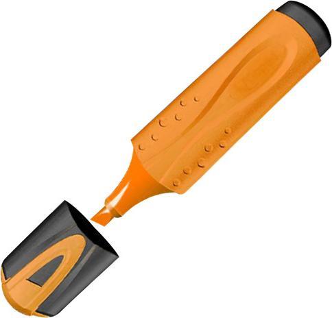Produktbild Maped Fluo Peps, 12-pack (Orange, Schwarz, 12 x)