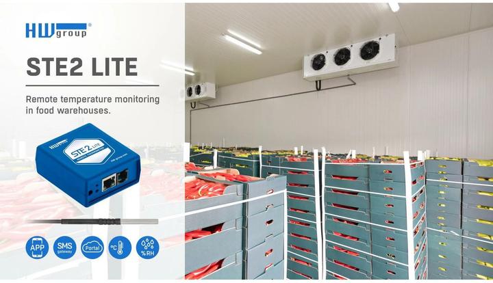 Produktbild HW Group Netzwerk Thermometer STE2 Lite Wlan / Lan