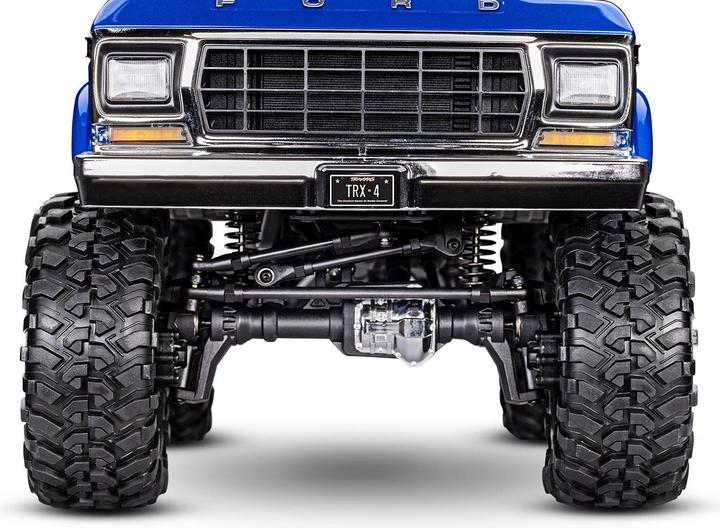 Actual product image Traxxas TRX-4 79 Ford F150 High-Trail 1/10 Crawler RTR blue Brushed, without battery and charger (RTR Ready-to-Run)