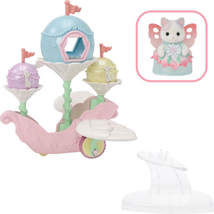 Actual product image Sylvanian Families Magic balloon ship with figure