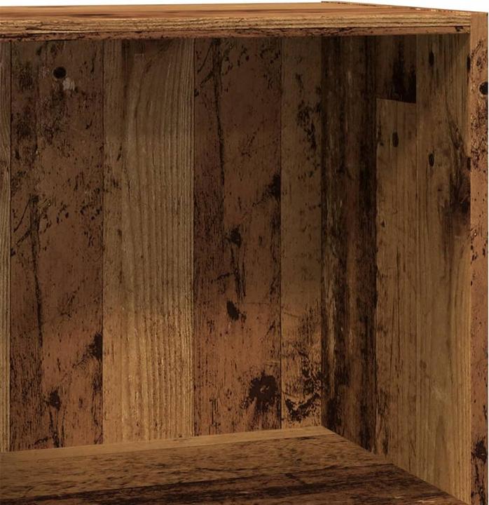 Immagine prodotto VidaXL Bücherregal Regal Standregal Büroregal Aufbewahrungsregal Altholz-Optik (60 x 30 x 77 cm)