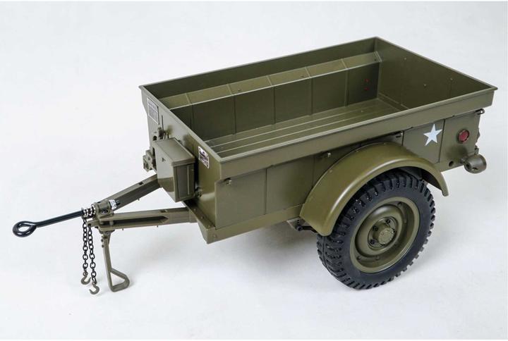Image du produit RocHobby Anhänger zu 1941 MB Willys Jeep, 1:6 (RTR Prêt à fonctionner)