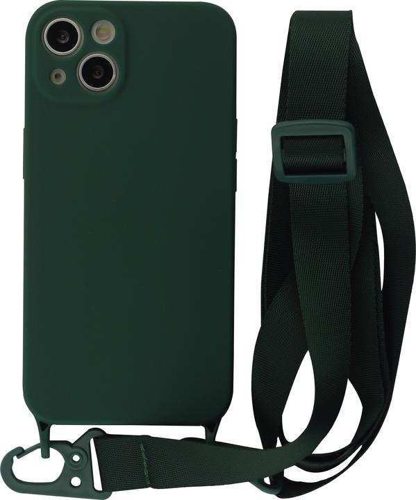 Actual product image PhoneLook Coque Silicone avec lanière et crochet (Apple iPhone 13 mini)