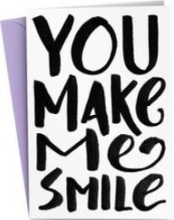 Image du produit Römerturm R™MERTURM Carte de voeux "YOU make me SMILE" (Tu me fais sourire)