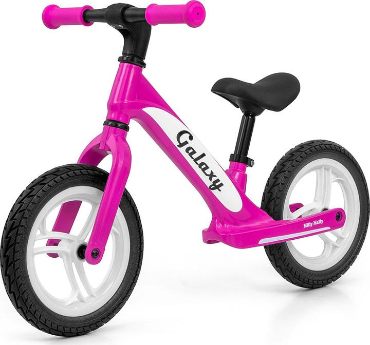 Actual product image Mally Milly Rowerek biegowy Galaxy pink magnezowy 25 kg