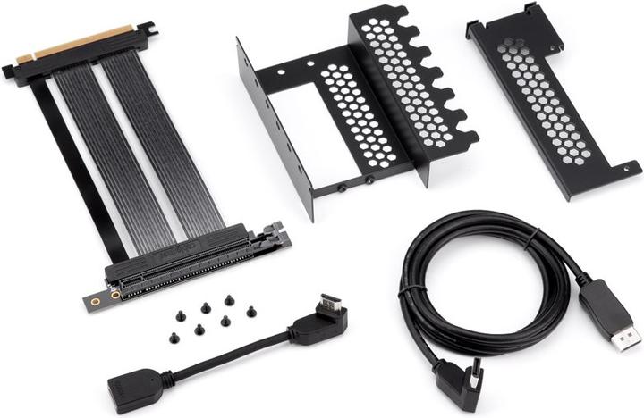 Actual product image CableMod Vertical PCI-e Bracket PCI-e 4.0 Edition, HDMI + DisplayPort