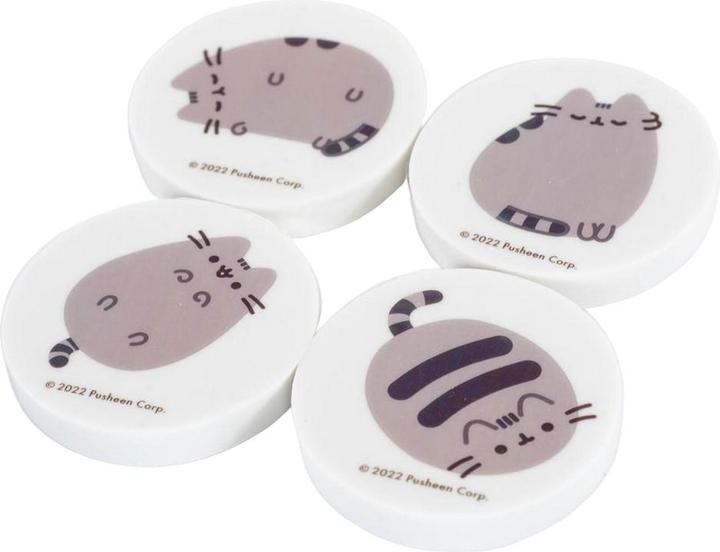 Produktbild Pusheen Radiergummis bedruckt 4erPack