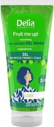 Delia Cosmetics Delia Fruit Me Up! Face And Body Wash Gel Lime 200Ml (200 ml)