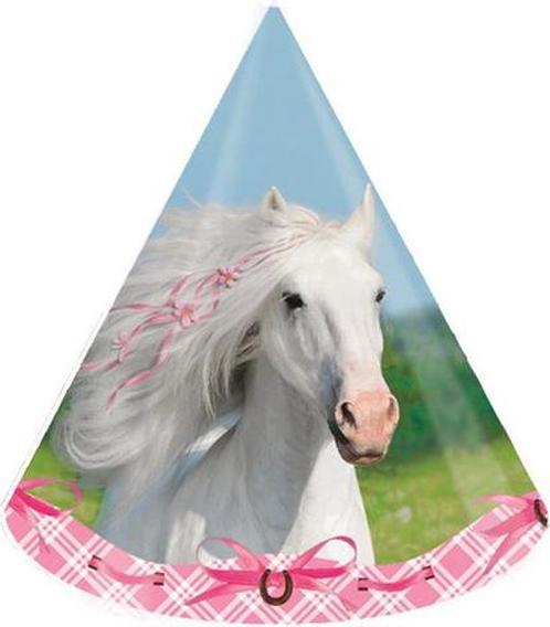 Produktbild Creative Party Kegel Partyhütchen Heart My Horse Geburtstag 8erPack Papier