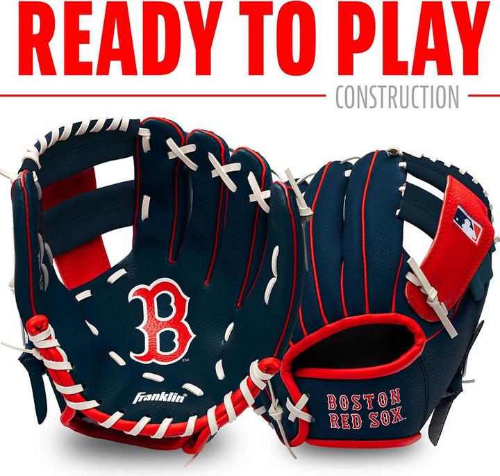 Produktbild Franklin Boston Red Sox Team Handschuh und Ball (280")