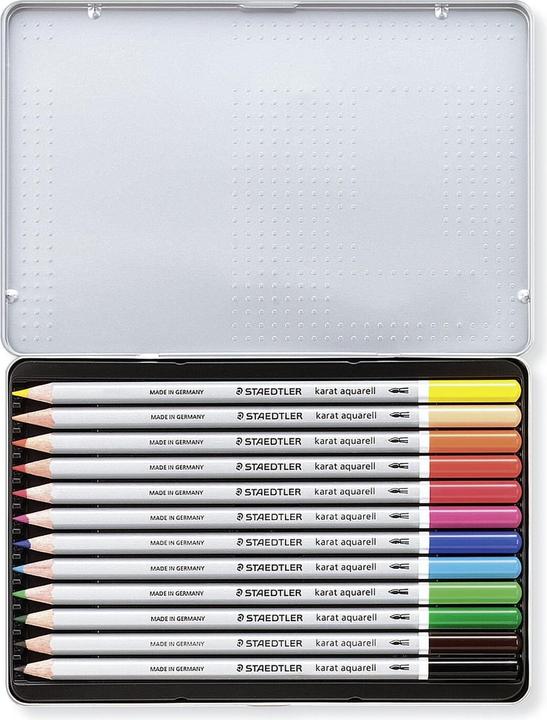 Immagine prodotto Staedtler matite acquerellabili karat aquarell 125 (Colori assortiti, 12 x)