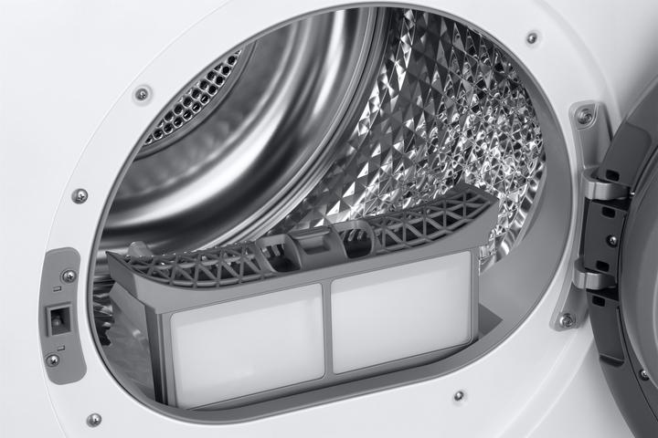 Image du produit Samsung DV80T5220AW Sèche-linge indépendant Chargement frontal 8 kg A++ Blanc (8 kg)