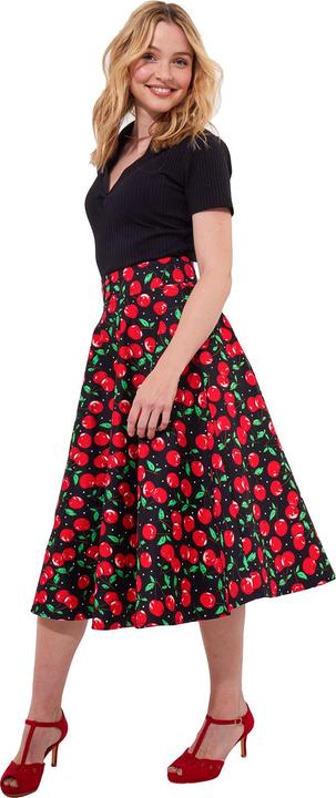 Image du produit Joe Browns Cherry Print Vintage Midi Skirt (42)