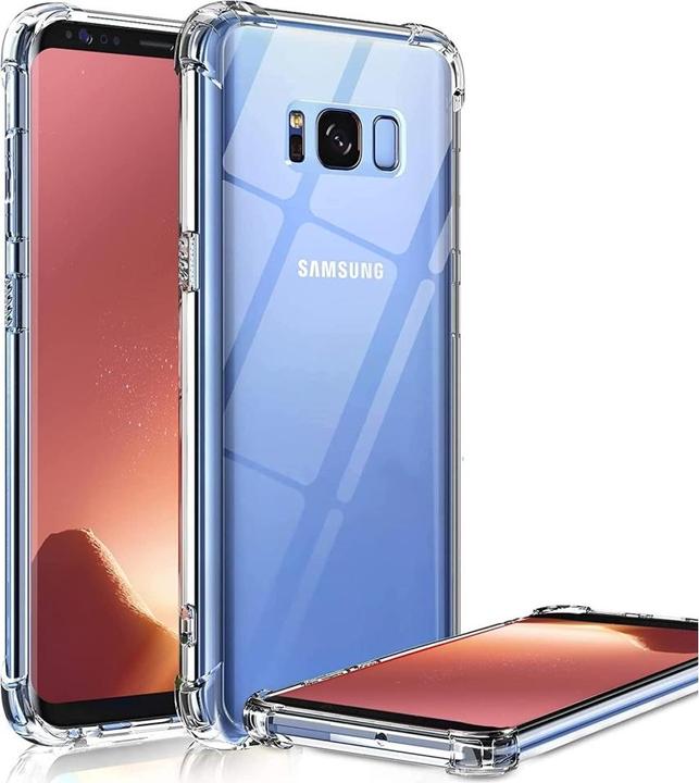 Immagine prodotto Screenguard Samsung Galaxy S8 Custodia Crystal Soft Airbag Bumper (Samsung Galaxy S8)