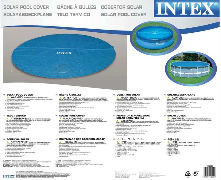 Actual product image Intex Solar Abdeckplane