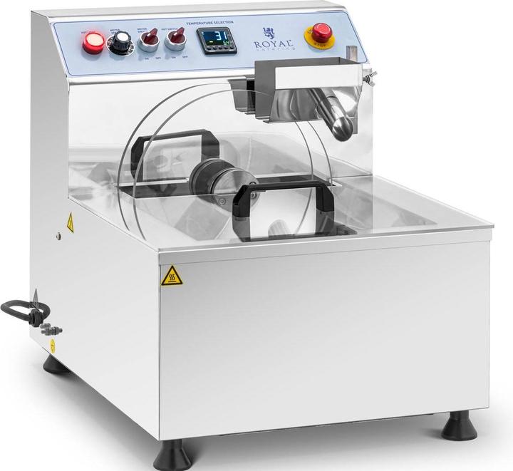 Image du produit Royal Catering Tempéreuse chocolat - acier inoxydable - 1200 W - 8 l -