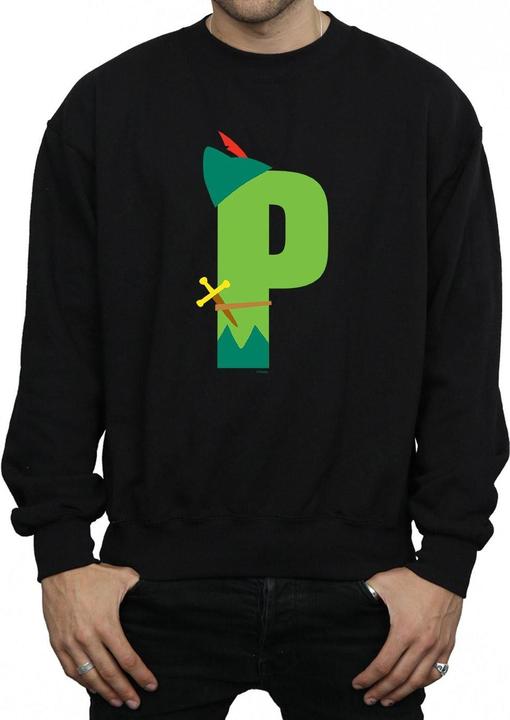 Immagine prodotto Disney Alphabet P Is For Peter Pan Felpa Uomo (3XL)
