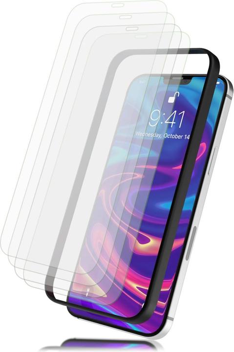 Immagine prodotto Nalia 4x vetro protettivo & 1x sagoma (4 Pezzo/i, Apple iPhone 12 mini)