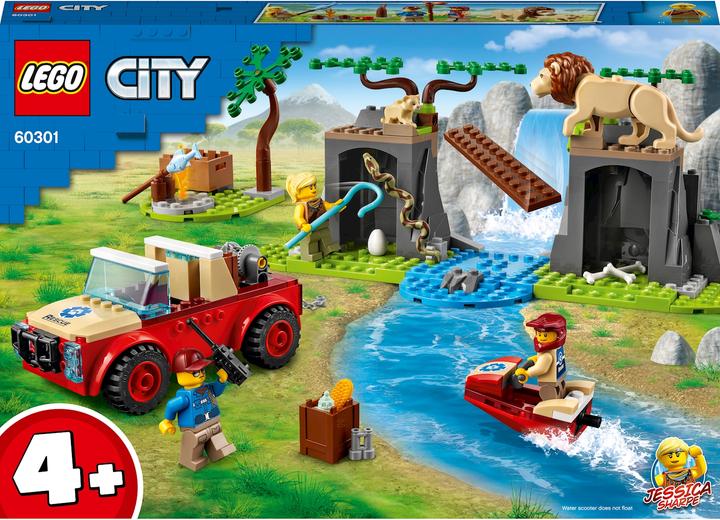 LEGO City 60301 off road vehicle to rescue wildlife (60301, LEGO City)