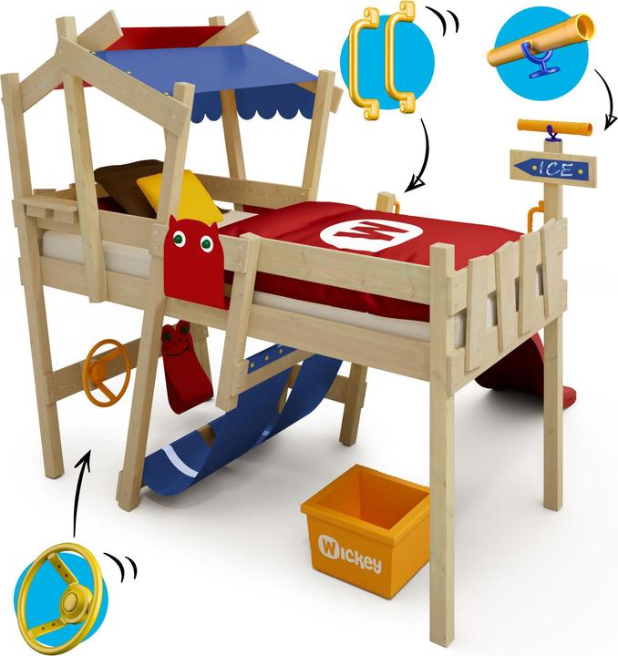 Actual product image Wickey Crazy Hutty (90 x 200 cm)
