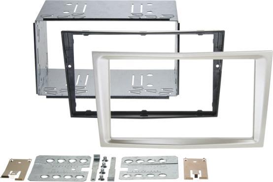 Produktbild ACV 381230-24-5 | Radioblende Opel satin-stone mit Mittelknick (2 DIN)