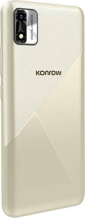 Image du produit Konrow Star 55 Plus (Double SIM - 4G - Écran 5.5" - 32 Go, 2 Go RAM) Or (32 Go, Or, 5.50", Double SIM, 4G)