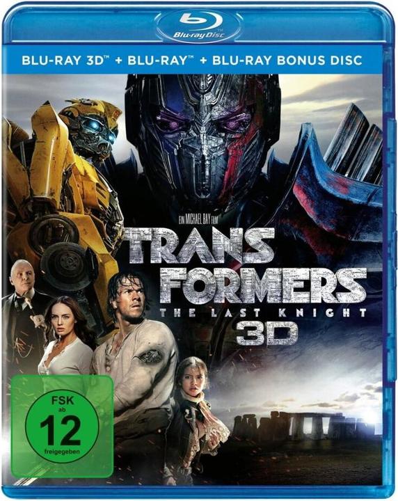 Transformers: The Last Knight - BR 3D (3D Blu-ray, 2017, German)
