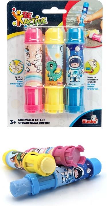 Immagine prodotto Simba 3 supporti per gessetti da marciapiede (Multicolore, 3 x)