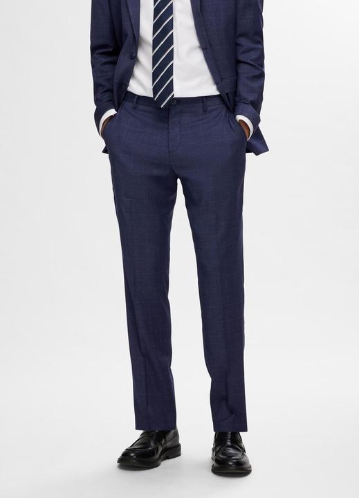 Produktbild Selected Homme Karierte Slim Fit Anzughose (50)