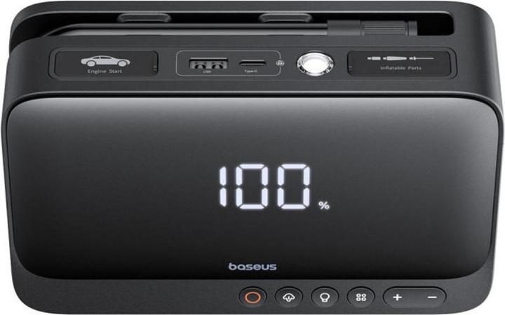 Immagine prodotto Baseus Avviatore di emergenza per auto Super Energy, 600A czarny (600 A, 3000 mAh)