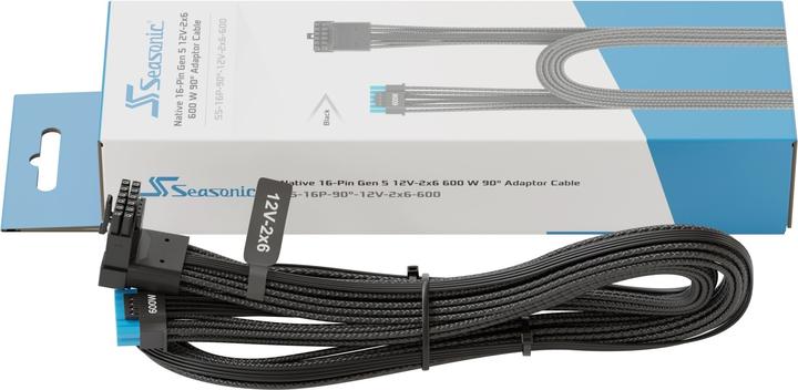 Actual product image Seasonic SS-16P-90°-12V-2x6-600