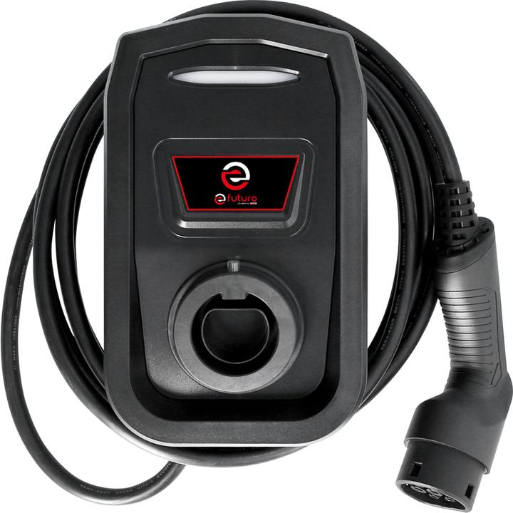 Image du produit KS Tools Boîte murale efuturo avec câble de chargement de type 2, 3 phases, sans contrôle (Type 2, 11 kW, 16 A)
