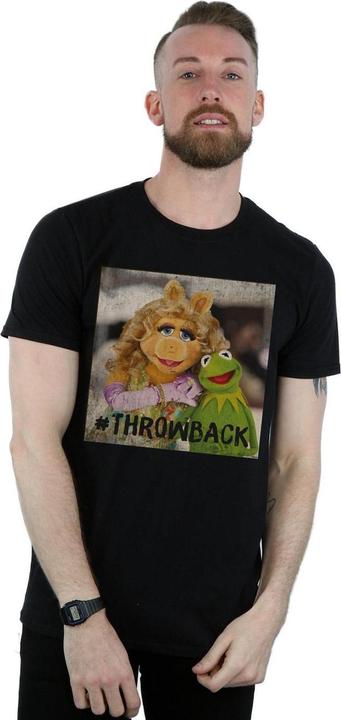 Actual product image Disney Mens The Muppets Throwback Photo T-Shirt (XXL)
