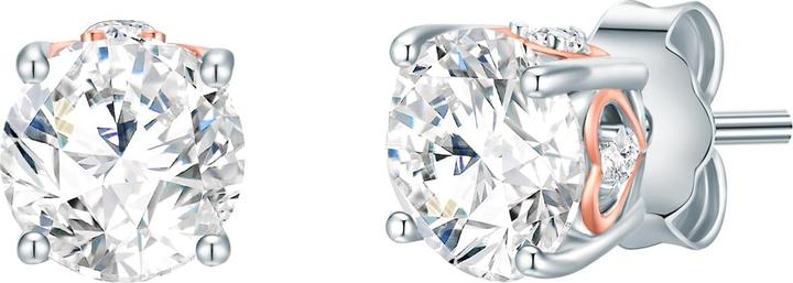 Produktbild Trilani Ohrstecker Herz Zirkonia - 33992 (Sterling Silber)