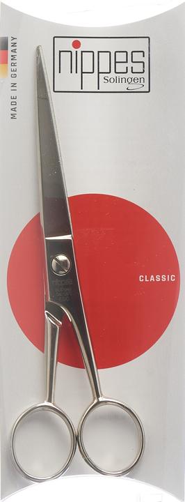 Image du produit Nippes Ciseaux de coiffure, nickelés (17 cm)