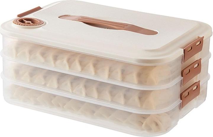 Produktbild König Design Aufbewahrungsbox mit Deckel Aufbewahrung Box Ordnungsboxen Küche Stapel